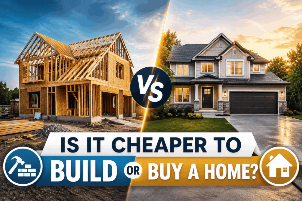 Is It Cheaper to Build or Buy a Home