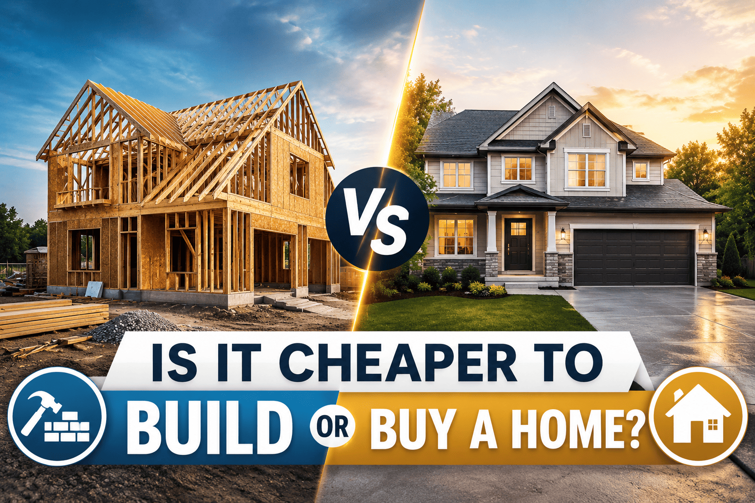 Is It Cheaper to Build or Buy a Home